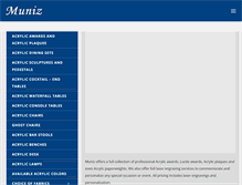 Tablet Screenshot of munizplastics.com